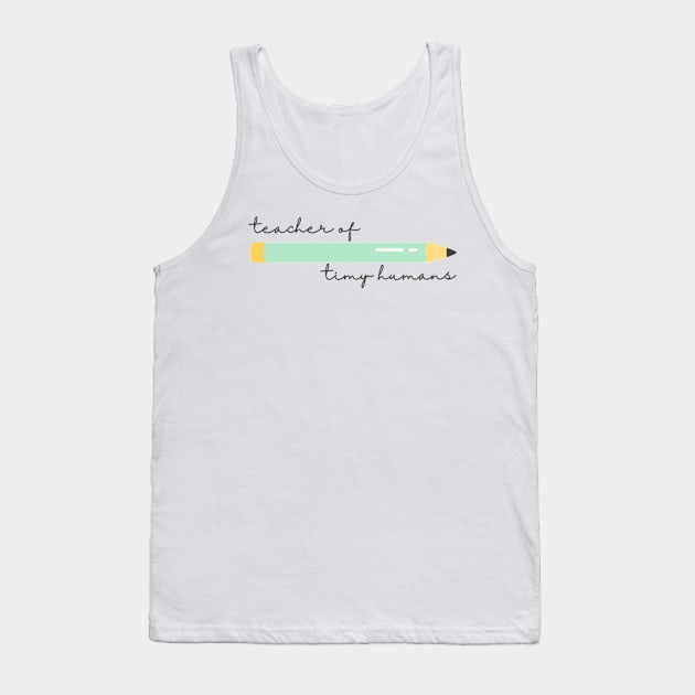 teacher Tank Top by stickersbycare